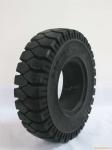 LK301 Patten 6.50 10 Solid Forklift Tires , Solid Rubber Tires For Forklifts
