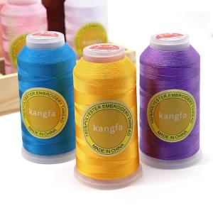 Wholesale 120D/2 100% Polyester Embroidery Thread for Machine Embroidery 4000Yard/cone 700 Colors from china suppliers