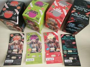 Wholesale Hot sale Rhino Male Enhancement Pills Packaging Card And Display Box with 3D effect from china suppliers