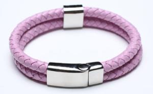 Wholesale Leather Bracelet, Stainless Steel Clasp from china suppliers