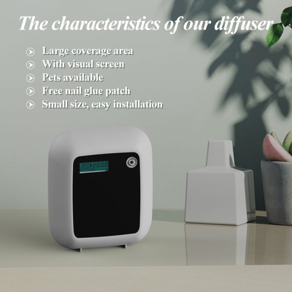 Modern Minimalist Aroma Diffuser 500cbm Coverage Portable Aromatherapy Diffuser For Office