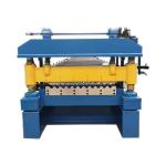Color steel manufacture corrugated roof roll forming machine 15-20m/min speed