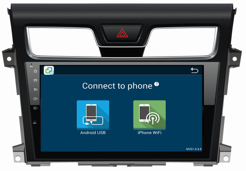 Ouchuangbo car multimedia stereo android 8.1 for Nissan Teana 2013-2015 support gps navi radio steering wheel control.
