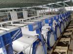 Cement AAC Industrial Autoclave , Thermal Insulated Glass / Wood And Rubber