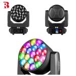 Stage Light 19pcs*15w RGBW Zoom Eye LED Moving Head Dmx Pixel For Dj Wedding