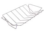 CE Multipurpose Grill Tray Rack , Stainless Steel Rib Rack For Smoker Meat