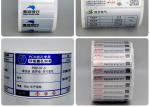 Aluminum Metal Custom Vinyl Stickers , Self Adhesive Labels For Electronic