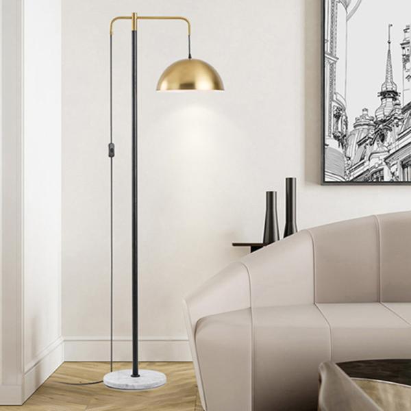 Modern Marble Floor Lamp Creative Iron Floor Lamp For Living Room Decor Light