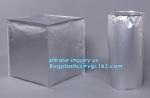 Factory Custom Round Bottom Aluminum Foil Liner Bags For Drum Liner Bag