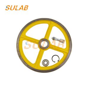 Wholesale Otis Elevator Wheel Roller Over Speed Governor Pulley Tension Wheel Roller 250 240 6201 from china suppliers