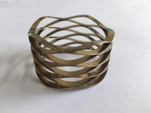 Wholesale Custom High Precision Stainless Steel Serpentine Square Wire Wave Disc Spring from china suppliers