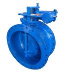 Ductile Iron Tilting Check Valve With Counterweight & Hydraulic Damper