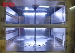 Stainless Steel Chamber Fabric Testing Equipment Touch Panel Water Vapour