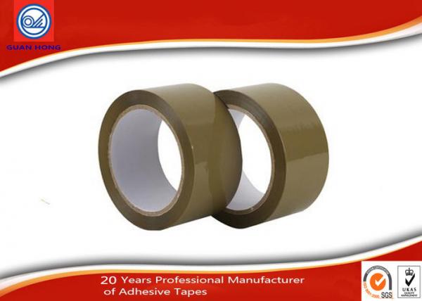 Quality No - Bubble Brown Colored  BOPP Packaging Tape , Self Adhesive Tape for sale