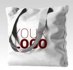 Economical Cotton Tote Bag, Lightweight Medium Reusable Grocery Shopping Cloth