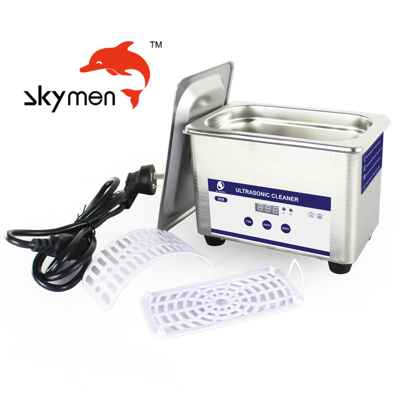 Skymen 800ML Dental Ultrasonic Cleaner Machine SUS304 Tank For Hardware