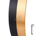 40 X 9 Mm Aluminium Circle Profile For Mirror Picture Photo Art Works Frame