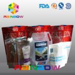 Stand Up Pet Food Pouch With Zipper / Plastic Food Grade Animal Tukey Food Bag
