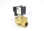 321H35 Parker Pneumatic Solenoid Valve 2 Way 24VDC Brass Normally Closed 1/2"