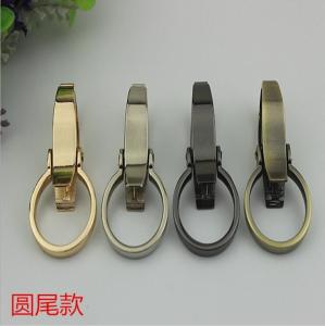 Wholesale Galvanized accessories multi-color 1 inch metal round shape zinc plated snap hook for handbags from china suppliers