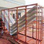 EN3834 SA210 A1 Membrane Boiler Water Wall Panels For Power Station long life