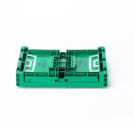 Collapsible EU Crate for Parts Logistic 400x300x230mm Customized Color Foldable