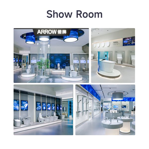 ARROW Luxury Smart Toilet with Heated Seat Remote Control and Self-cleaning Glaze Intelligent Bidet Toilet