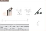 RCR 311 160mm Thomasville Furniture Aluminium Kitchen Handles
