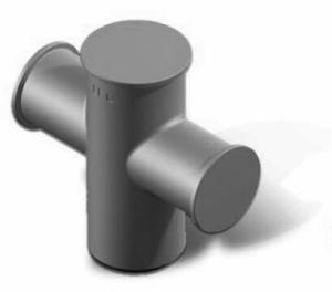 Wholesale 200 Tonnes Marine Double Cross Mooring Components Bollard from china suppliers