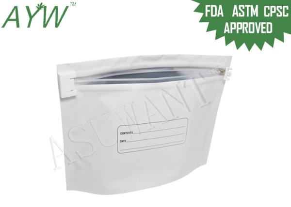 Child Resistant Packaging Certification Bags , Child Safe Packaging Marijuana