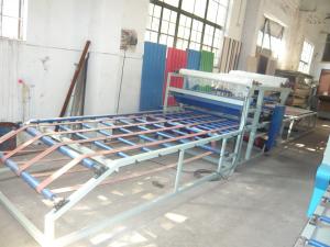 Wholesale Corrugated Wall Making Machine , Glue Spreading / Overlaying / Drying Straw Board Manufacturing Process Line from china suppliers
