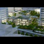 Scale Miniature Building Models Aedas 1/150 Shenzhen Longgang Ecological