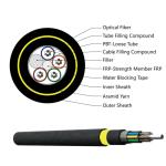 HDPE Jacket Outdoor All Dieletric Self - Supporting ADSS Singlemode Fiber Optic
