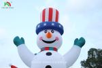 26/33FT Outdoor Christmas Snowman Inflatable Giant Inflatable Snowman With