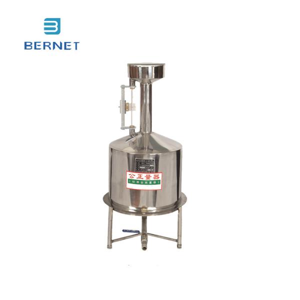 20L Stainless Steel Industrial Liquid Measuring Tank with Base Measuring Can for