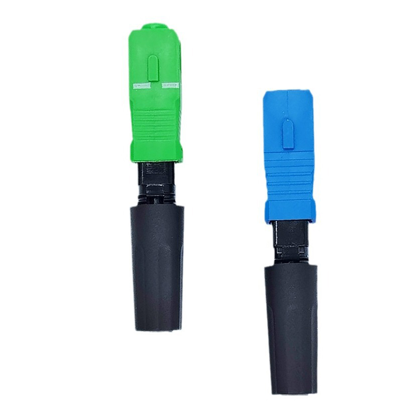 RoHS FCC SC Fast Connector SC UPC SC APC Quick Connector FTTN Fiber Signal Transmission