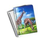 Animal Design 35 / 45 Pages 3D Lenticular Notebook With Flip Effect
