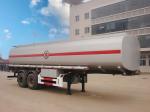 2 Axles 30400L 23t Capacity Carbon Steel Fuel and Refuel Tank Semi Trailer with