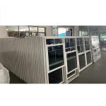 1.4mm - 2.5mm Thickness UPVC Single Hung Window Customized Color Vertical