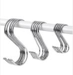 Stainless Steel Metal Hanging Heavy Duty Adhesive Wall Coat Hooks for Clothes M2