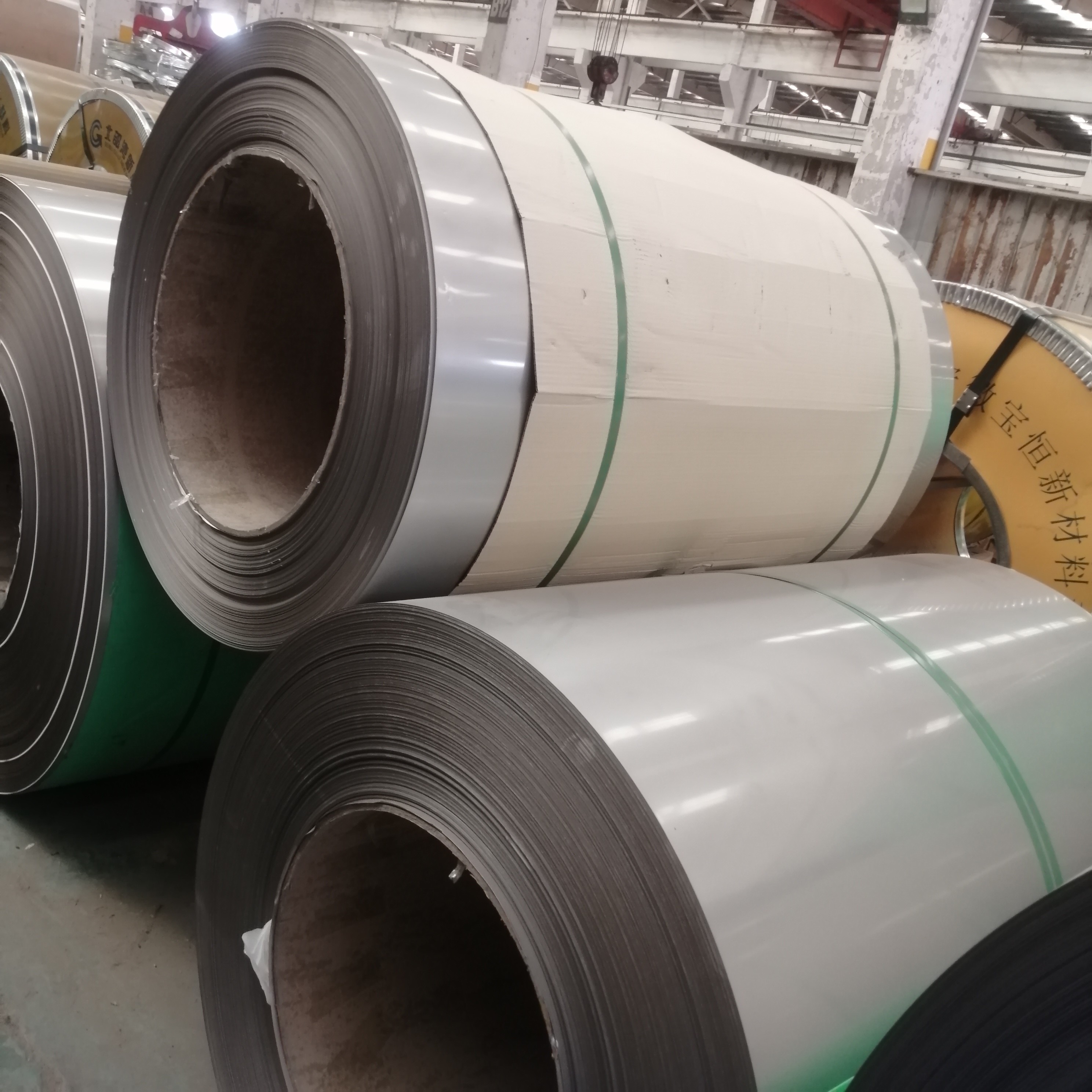 Customizable CR Stainless Steel BA Coil 0.1-3mm Thickness 1000-2000mm