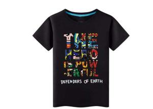 Wholesale Digital Printing Casual T - Shirts Fabric Cotton Reinforcement Round Neck from china suppliers