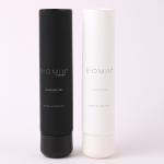 Empty White or Black Matte Soft Touch Plastic Tube Face Wash Cream Soft Tubes