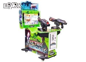 Wholesale 80W Indoor Amusement Shooting Arcade Machine For Double Palyers from china suppliers