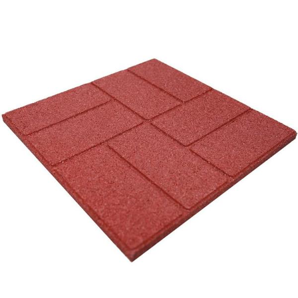 E-Purchasing Dual-Side Horse Walkerway Rubber Paver 16"X16" For Pathway Paver,