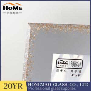 Wholesale European Style Plain Glass Photo Frames / Vertical 4 X 6 Glass Photo Frames from china suppliers