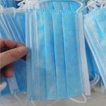 Personal Care Disposable Non Woven Face Mask , Lightweight Hygienic Face Mask