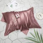 100% Silk Pillowcase For Hair 22mm Mulberry Silk Pillow Cases With Logo