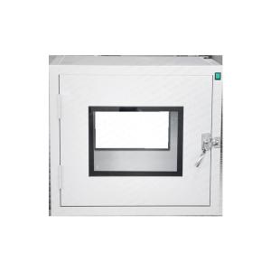 Wholesale GMP-Compliant 304 SS Pass Box | 960x860x890mm | Convex Door &amp; Anti-Corrosion | Pharmaceutical Cleanroom Equipment from china suppliers