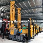 200m Automatic Crawler Mounted Diesel Engine Borehole DTH Pneumatic Water Well